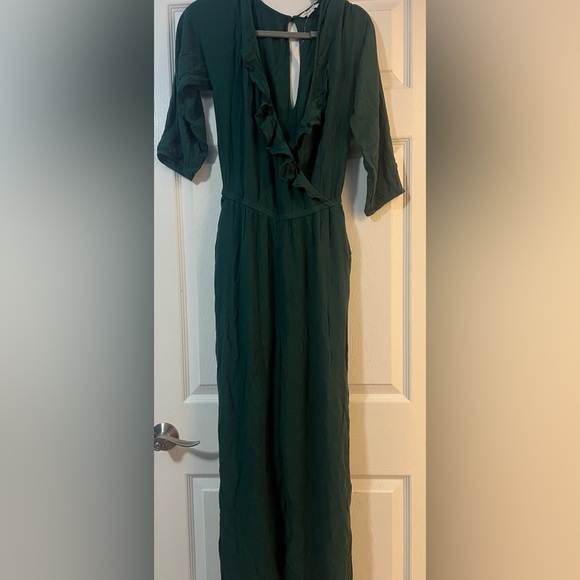 American Eagle green Jumpsuit Large - Picture 1 of 5